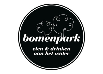 Bomenpark eten en drinken aan het water