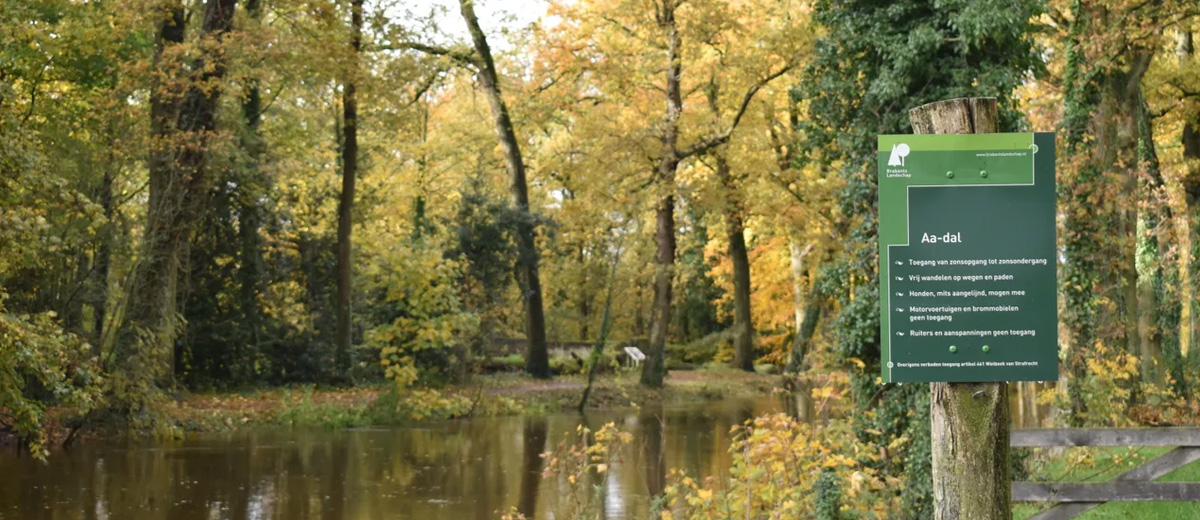 Rond en langs het water in Brabant