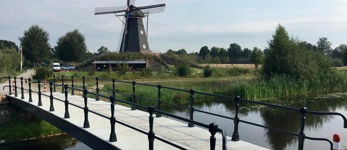 Rondje op de fiets langs het water