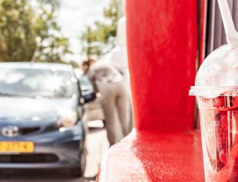 Aardbeien Drive-in Jan en Birgitte Belgische wafels Uden