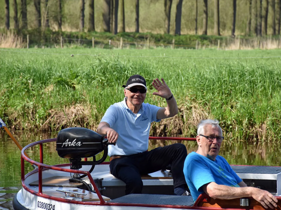 fluisterboot de watervlucht